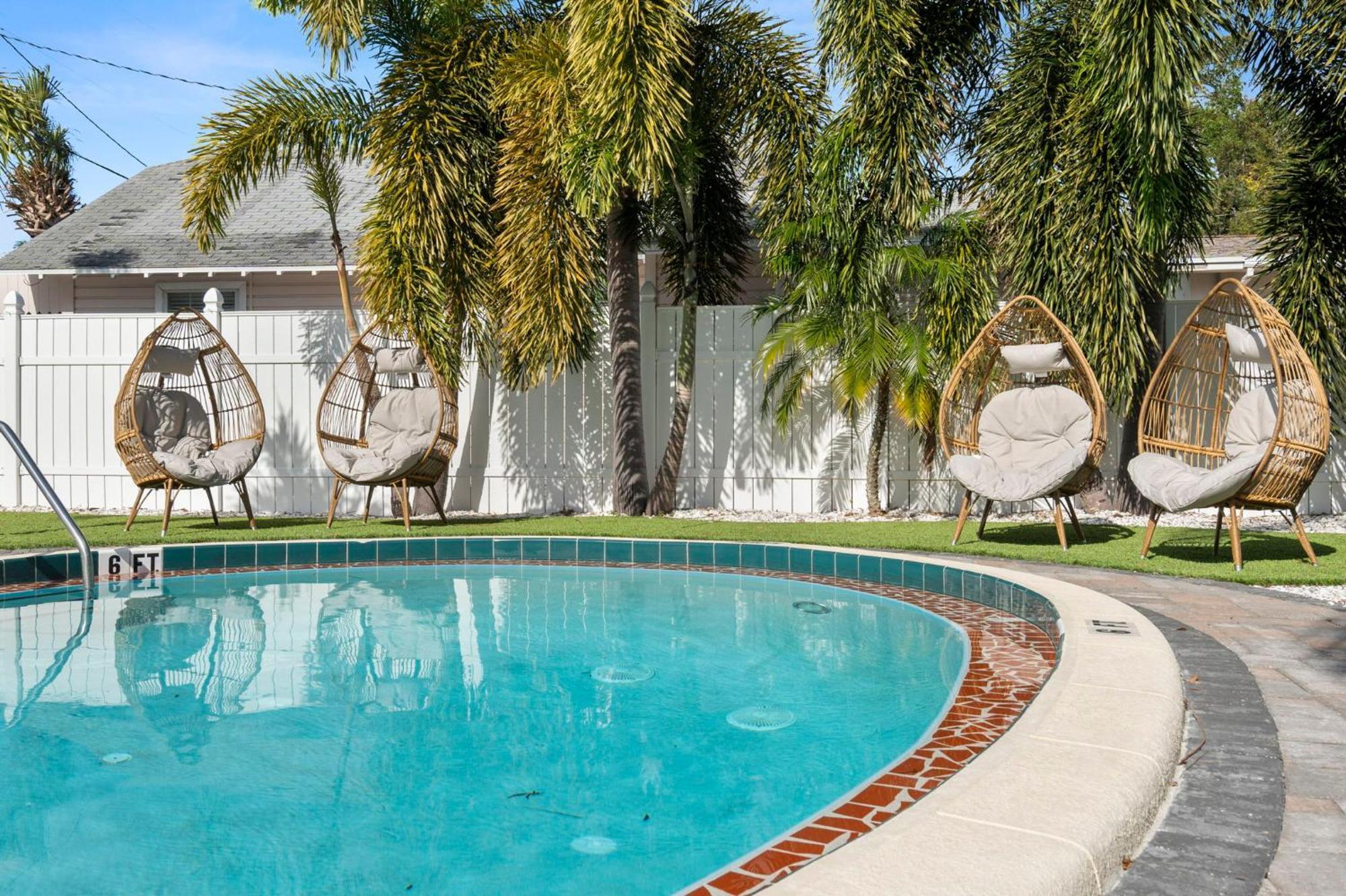 2B1B Stylish Little House W Shared Pool 511 Villa Clearwater Eksteriør billede
